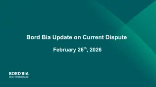 Bord Bia Update on Current Situation