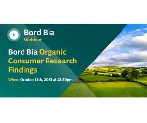 Bord Bia Organic Consumer Research Finding Webinar