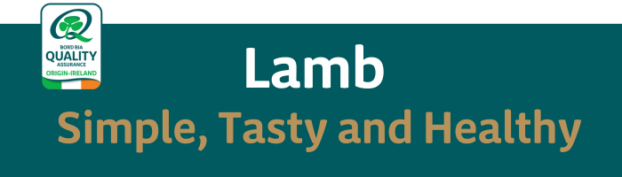 Lamb - simple, tasty, and healthy.