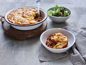 Beef Mince with Gratin Potatoes