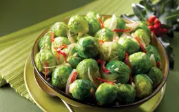 Brussels Sprouts with Chilli and Lemon