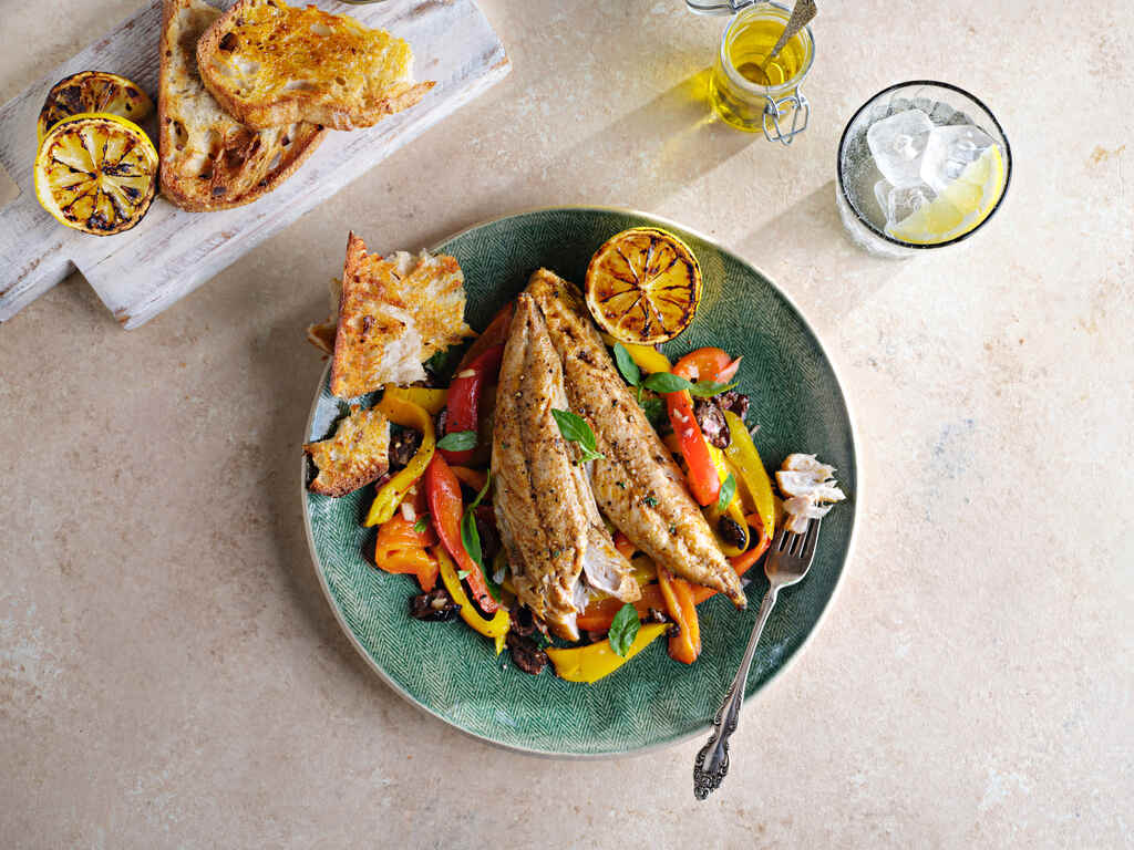 Grilled Mackerel with Smoked Paprika