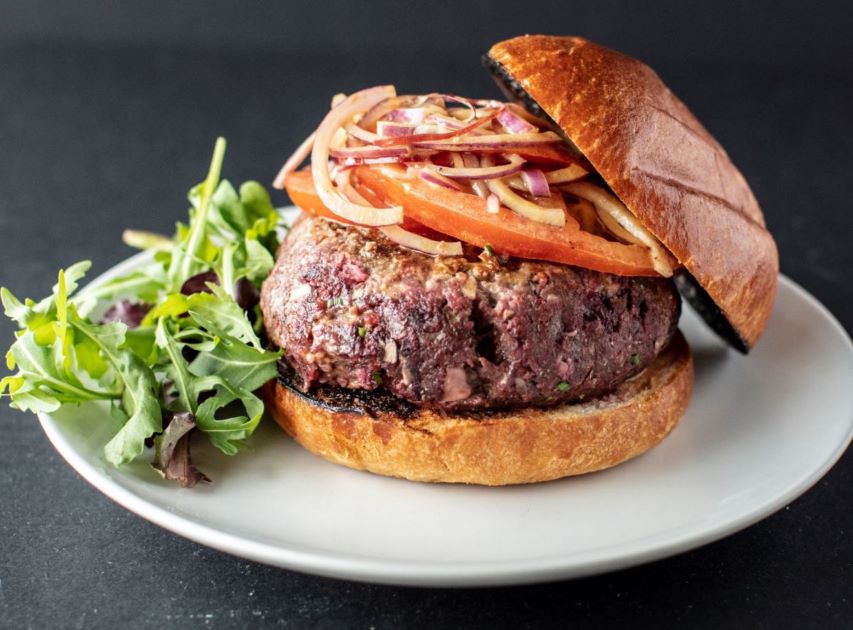 Mushroom Blend Beef Burger