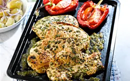 Turkey Steak Recipe with Coriander Marinade