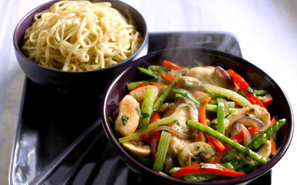Chicken Stir-Fry with Ginger