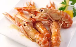 Dublin Bay Prawns with Lemon and Garlic