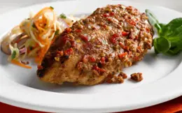 Piri-Piri Chicken Recipe with Shredded Vegetable Salad