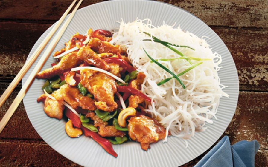 Pork Stir Fry with Cashew Nuts