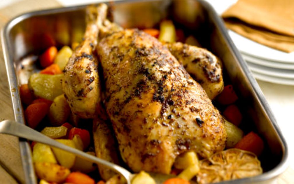 Roast Chicken with Thyme