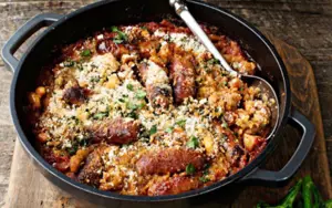 Sausage and Bacon Casserole