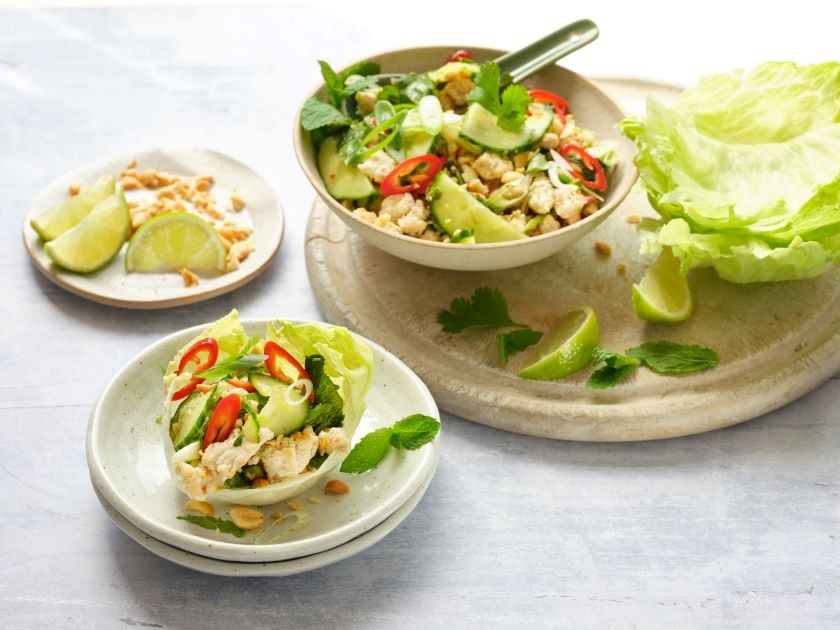 Thai Chicken Larb Salad