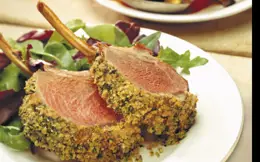 Roast Rack of Lamb Recipe with Herb Crust