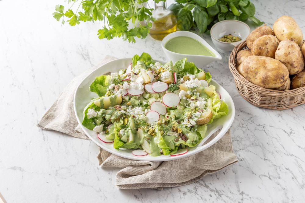 Green Goddess Vegetable & Potato Salad