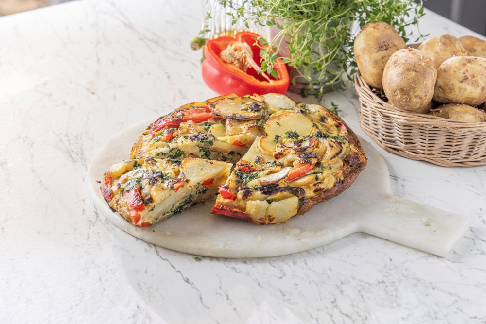 Spanish Potato & Vegetable Omelette