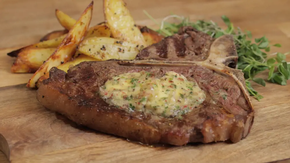 Cooking T-Bone Steak