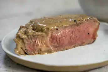Mark’s Ribeye Steak and Pepper Sauce