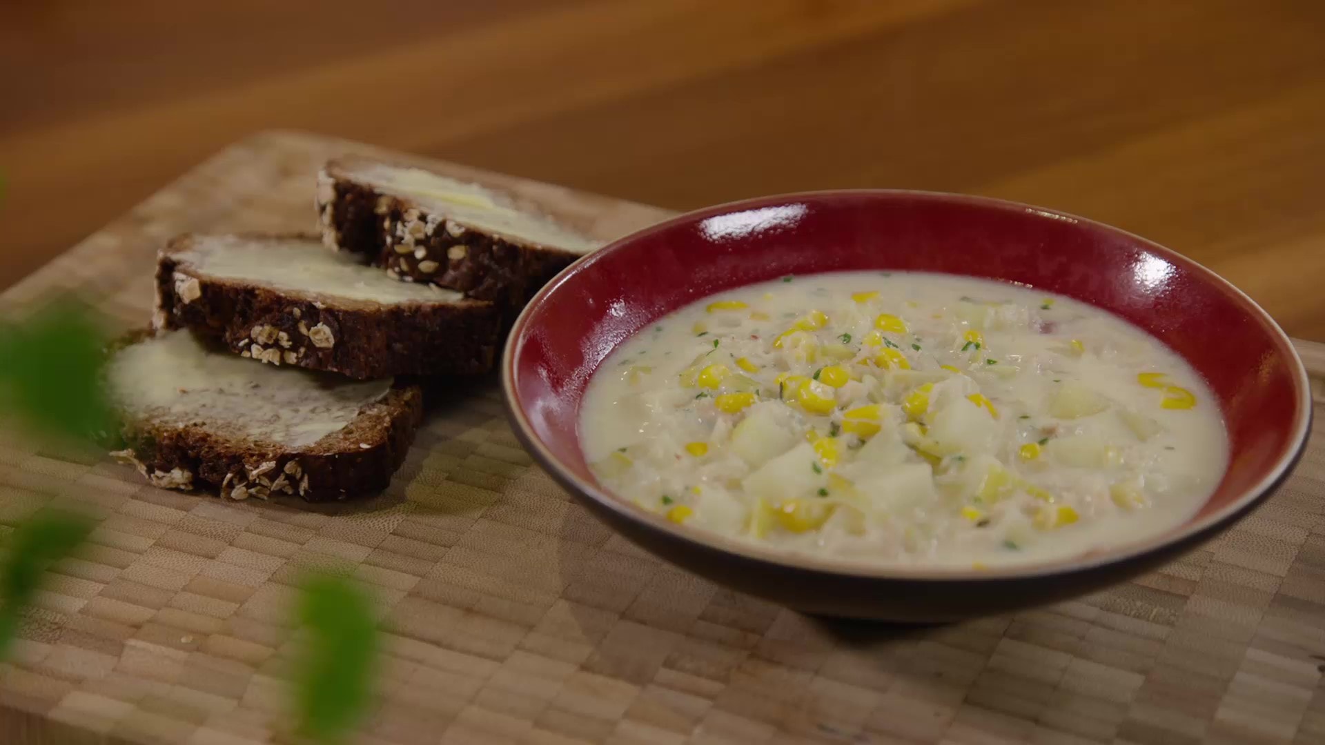 Neven’s Crab & Sweetcorn Chowder