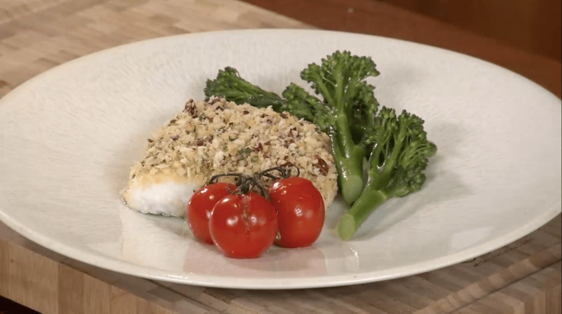 Neven's Herb and Nut Roasted Hake