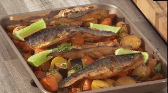 Neven’s Mackerel and Vegetable Tray