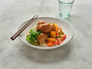 Sweet and Sour Pork Meatballs