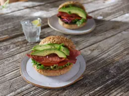 Bacon and Avocado Sandwich