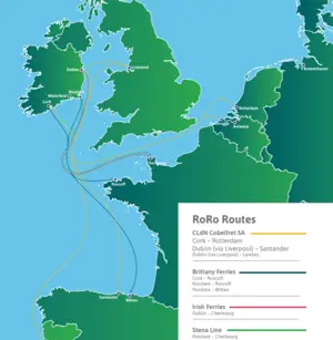 Have you thought about trialling direct shipping routes to mainland Europe?