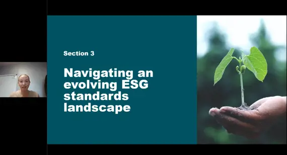 Navigating an Evolving ESG Standards Landscape