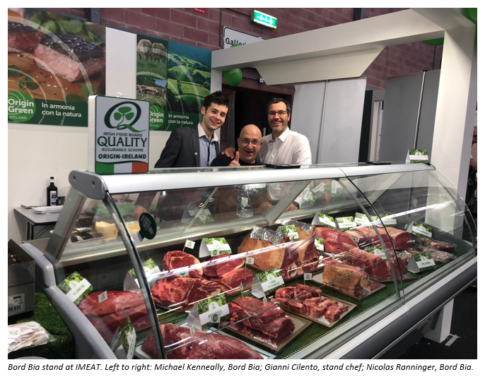 iMEAT 2019: Bord Bia Milan showcases Irish beef and lamb to Italian butchers