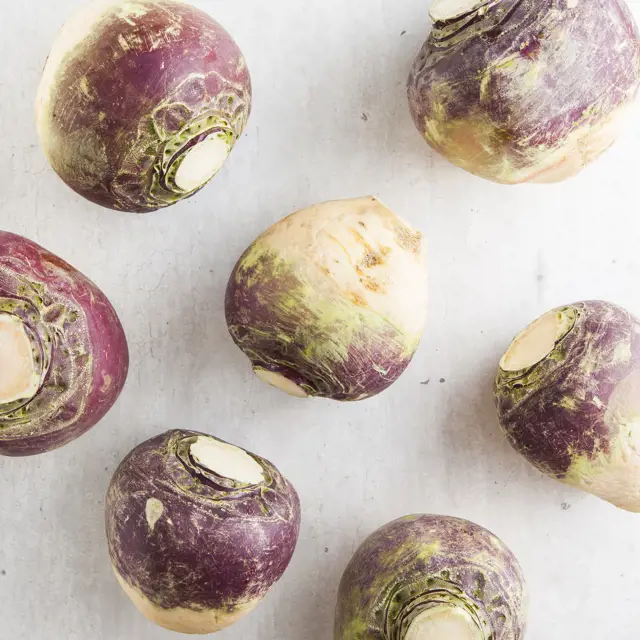 Roasted Turnips with Garlic, Parsley and Parmesan Breadcrumbs