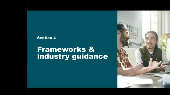 Framework and Industry Guidance
