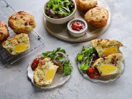 Bacon and Egg Muffins