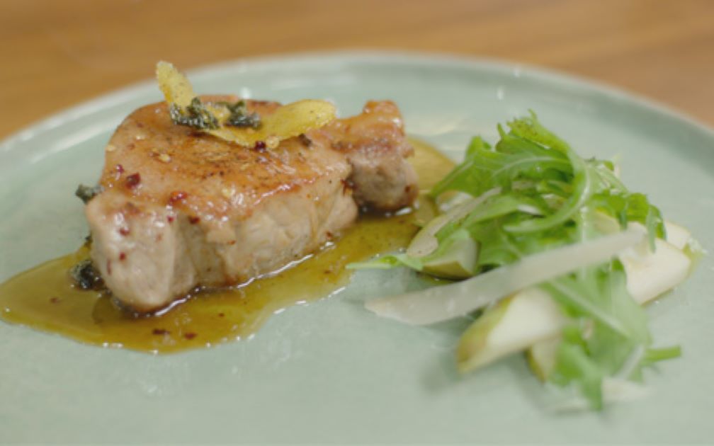 Maple Glaze Pork Chops