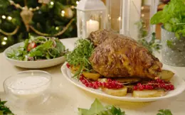 Neven Maguire's Fragrant Slow Roast Leg of Lamb Recipe
